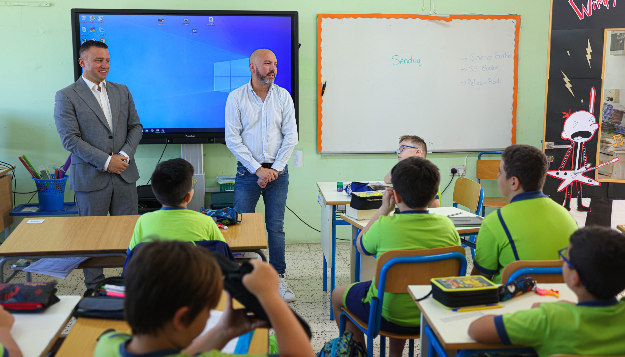 Promoting Early Film Education: Visit by Malta's Tourism Minister & Film Commissioner | Screen Malta